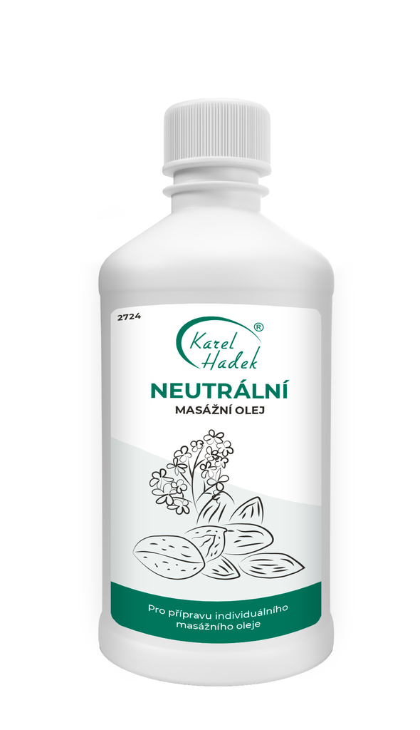 Masážní olej NEUTRÁLNÍ - 500 ml