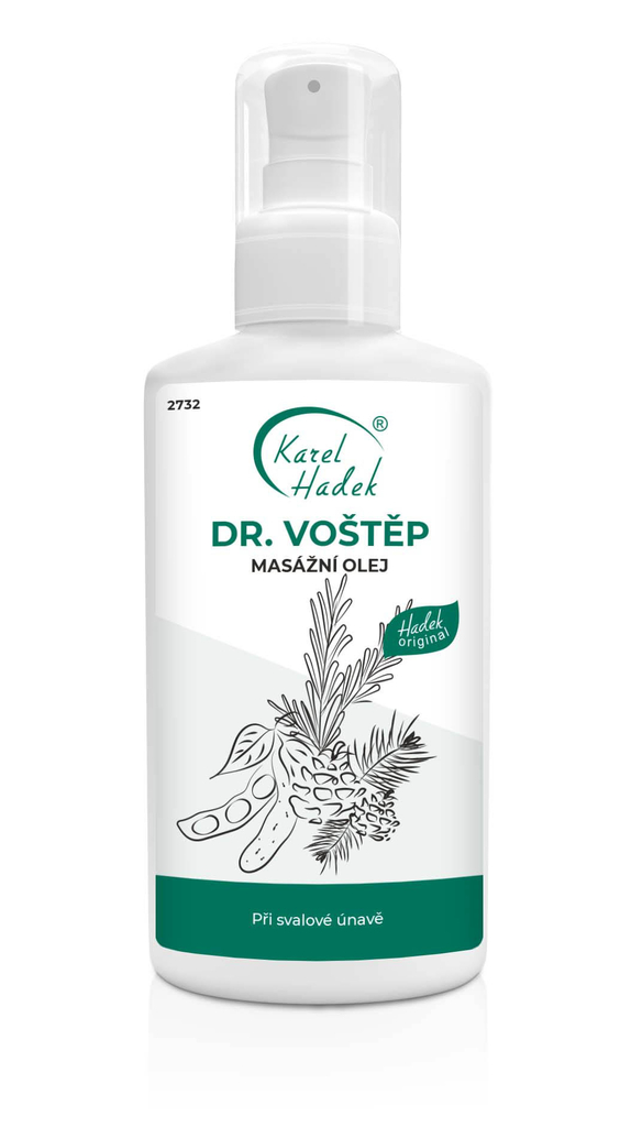 Masážní lecitínový olej DR.VOŠTĚP - 100 ml