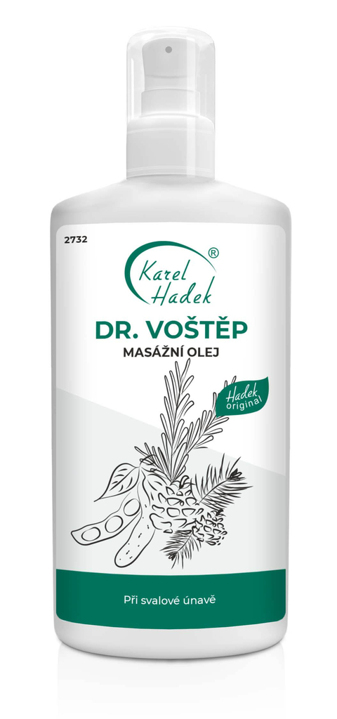 Masážní lecitínový olej DR.VOŠTĚP - 200 ml