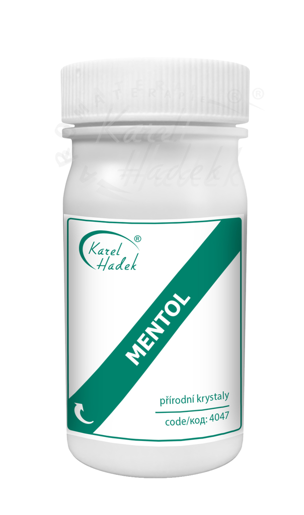 Přírodní krystaly MENTOL - 20 g