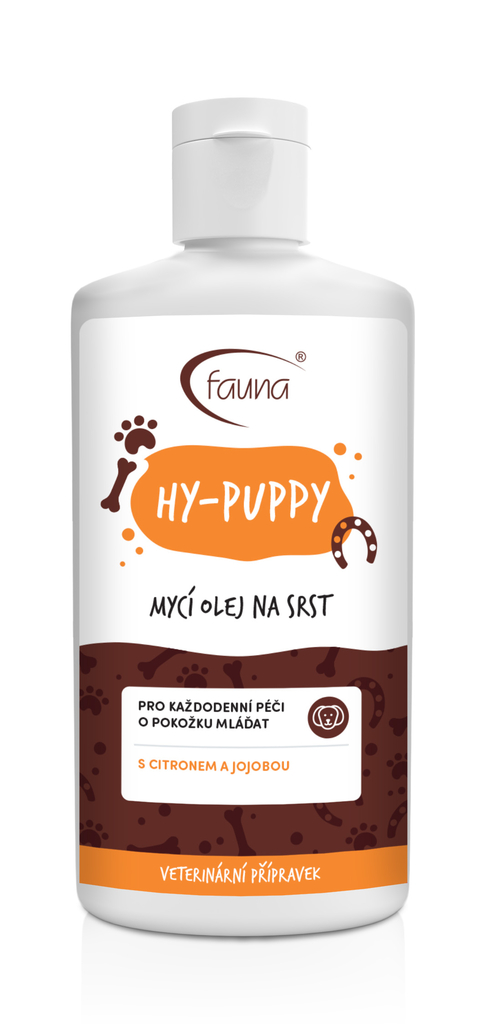 Mycí olej na srst HY-PUPPY pro mláďata 200 ml