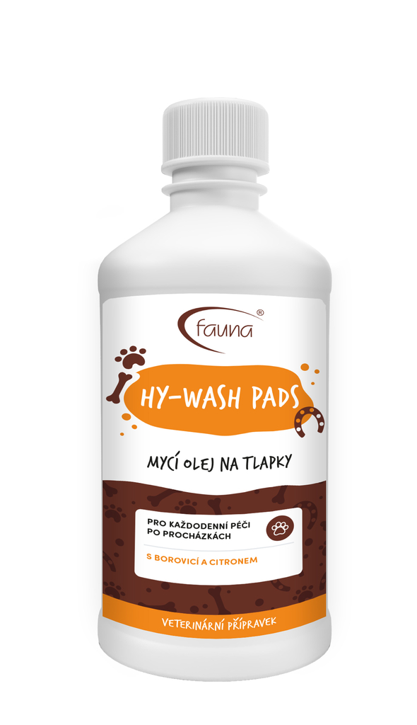 Mycí olej na tlapky HY-WASH PADS 500 ml