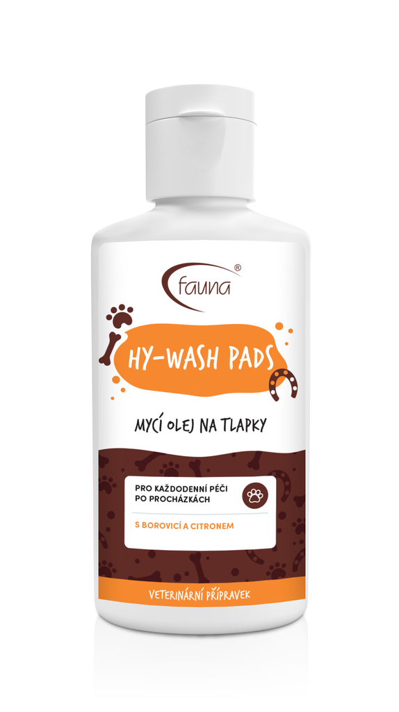 Mycí olej na tlapky HY-WASH PADS 100 ml