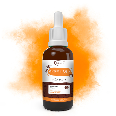 HOOFINOL RAPID při hnilobě kopyt 50 ml