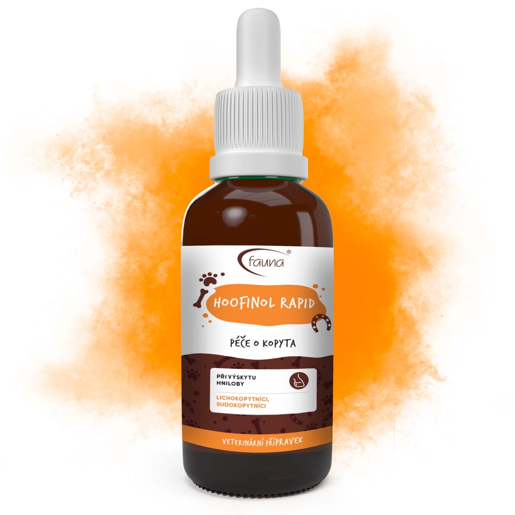 HOOFINOL RAPID při hnilobě kopyt 100 ml