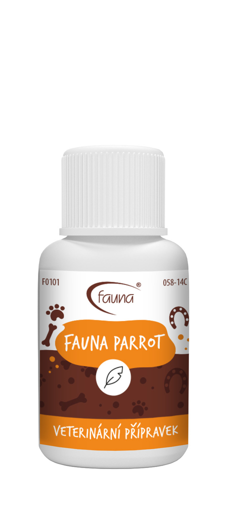 Přípravek FAUNA PARROT pro ptactvo škubající si peří