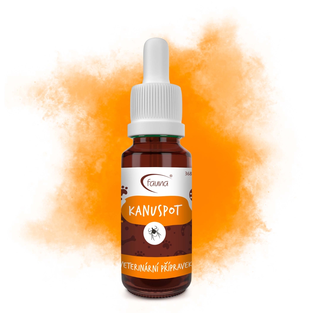 Deodorační přípravek KANUSPOT pro kočky a malé psy 20 ml