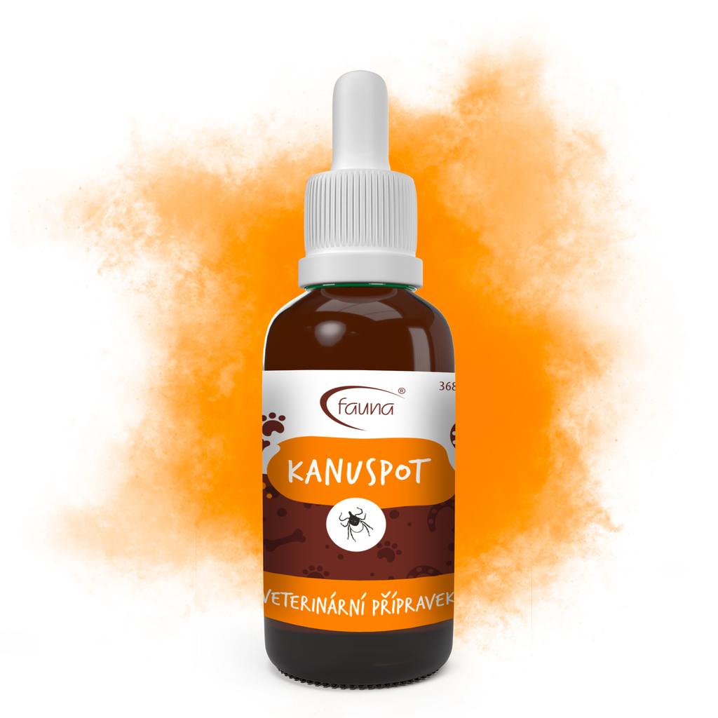 Deodorační přípravek KANUSPOT pro kočky a malé psy 50 ml