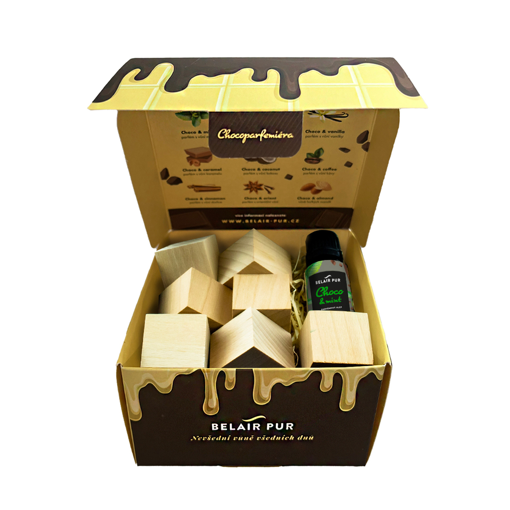 CHOCO & MINT dárkové balení kostky
