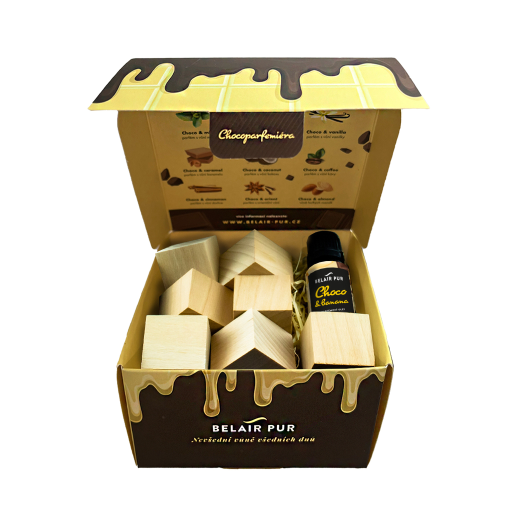 CHOCO & BANANA dárkové balení kostky