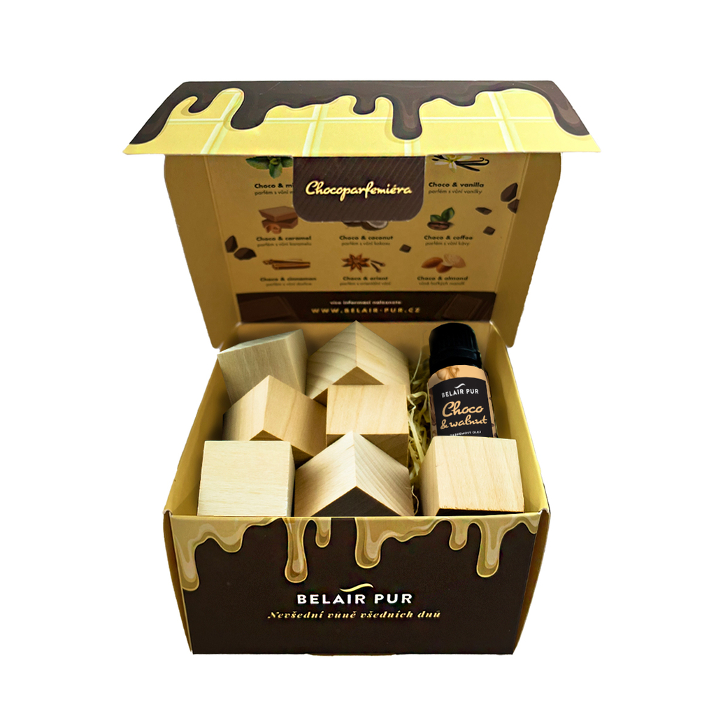 CHOCO & WALNUT dárkové balení kostky