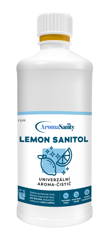 Citronový aroma-čistič LEMON SANITOL 1000 ml
