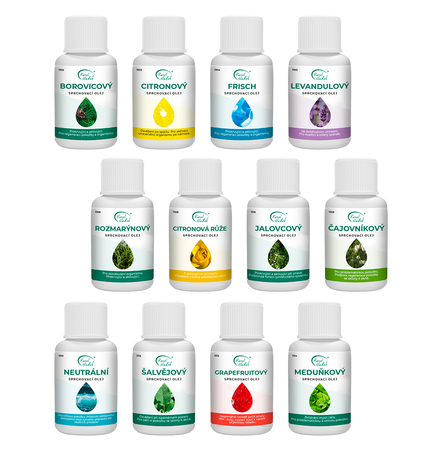 SADA SPRCHOVÝCH OLEJŮ