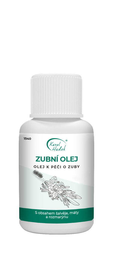 ZUBNÍ OLEJ ZE 7 BYLIN