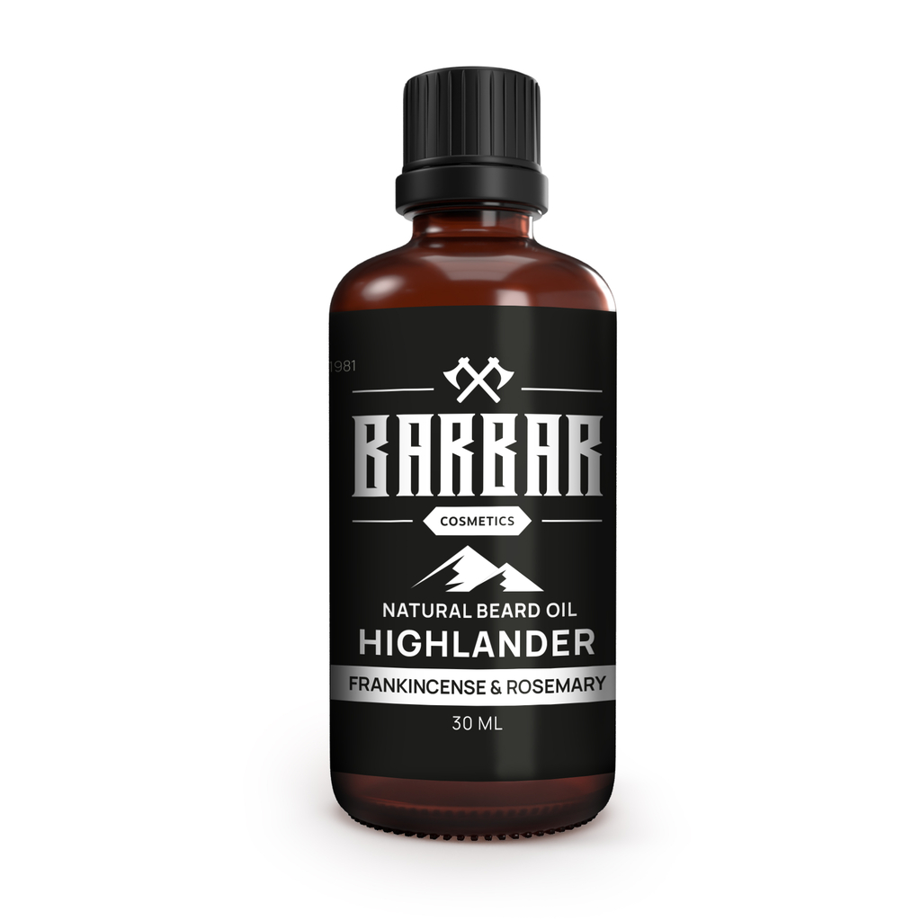 Regenerační olej na vousy a pokožku HIGHLANDER - 30 ml