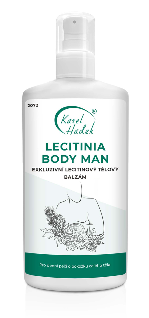 LECITINIA BODY MAN lecitinový tělový balzám pro muže 200 ml