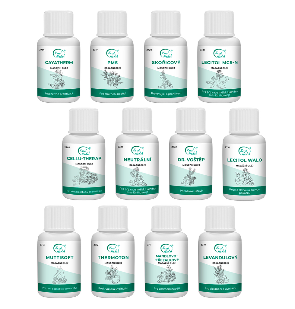 SADA MASÁŽNÍCH OLEJŮ