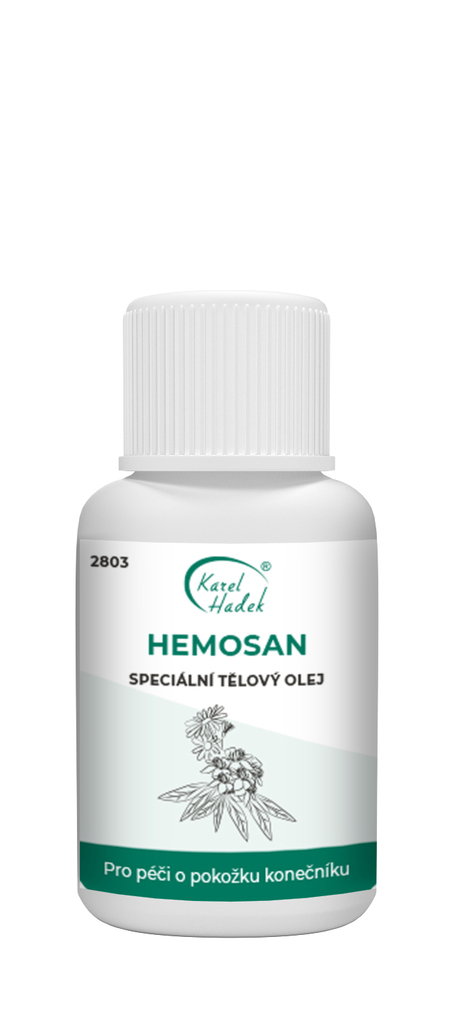 Speciální tělový olej HEMOSAN - 20 ml
