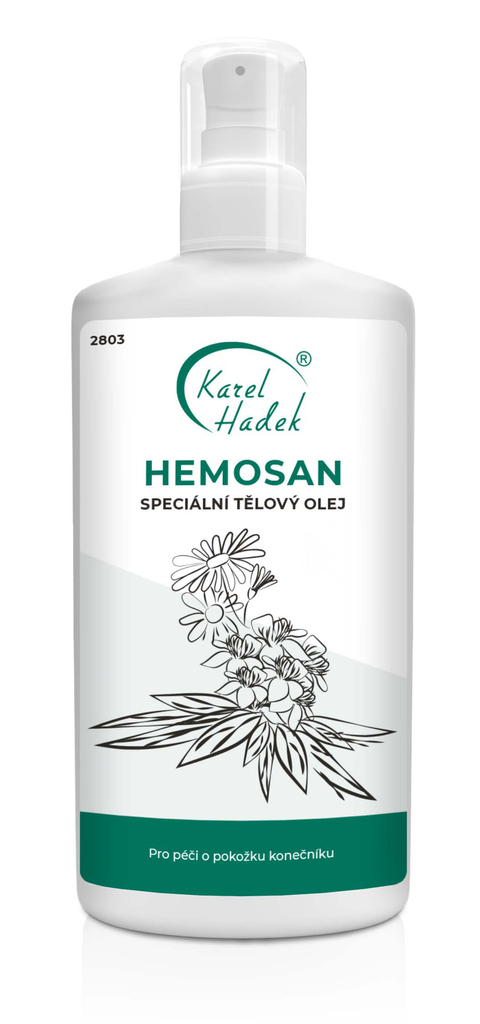 Speciální tělový olej HEMOSAN - 200 ml