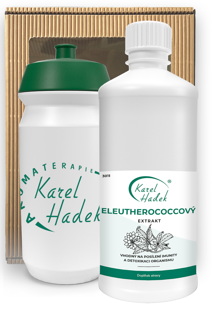 Lihový extrakt ELEUTHEROCOCC - 1000 ml s LAHVÍ
