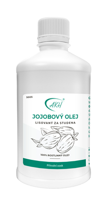 Za studena lisovaný ZLATÝ JOJOBOVÝ OLEJ - 500 ml