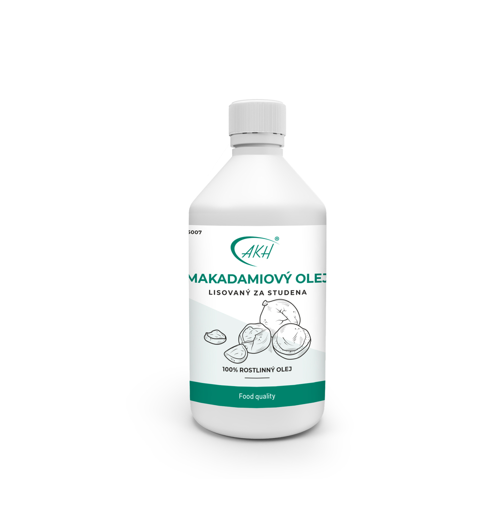 Za studena lisovaný MAKADAMIOVÝ OLEJ - 115 ml