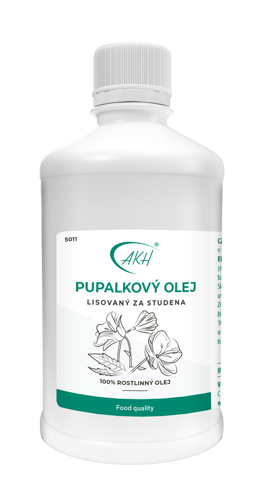 Za studena lisovaný PUPALKOVÝ OLEJ - 500 ml