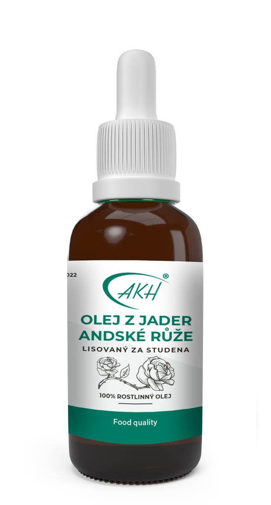 Za studena lisovaný OLEJ Z JADER ANDSKÉ RŮŽE - 30 ml