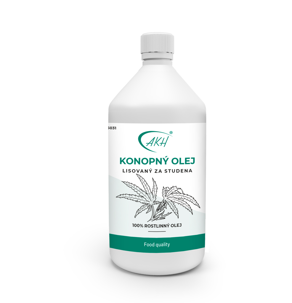 Za studena lisovaný KONOPNÝ OLEJ - 215 ml