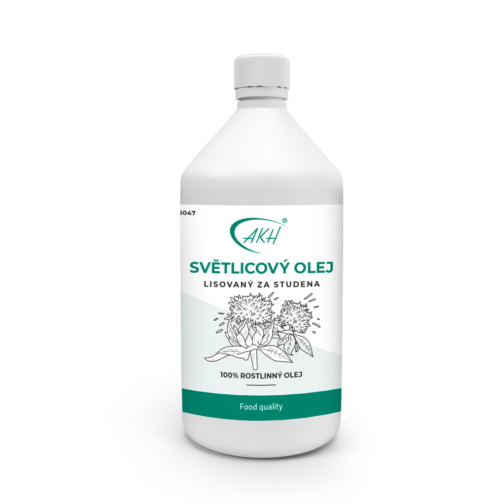 Za studena lisovaný SVĚTLICOVÝ OLEJ - 215 ml
