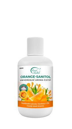 Univerzální aroma čistič ORANGE SANITOL - 20 ml
