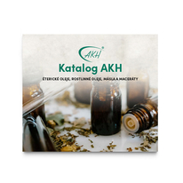 KATALOG ÉTERICKÝCH A ROSTLINNÝCH OLEJŮ, MÁSEL A MACERÁTŮ