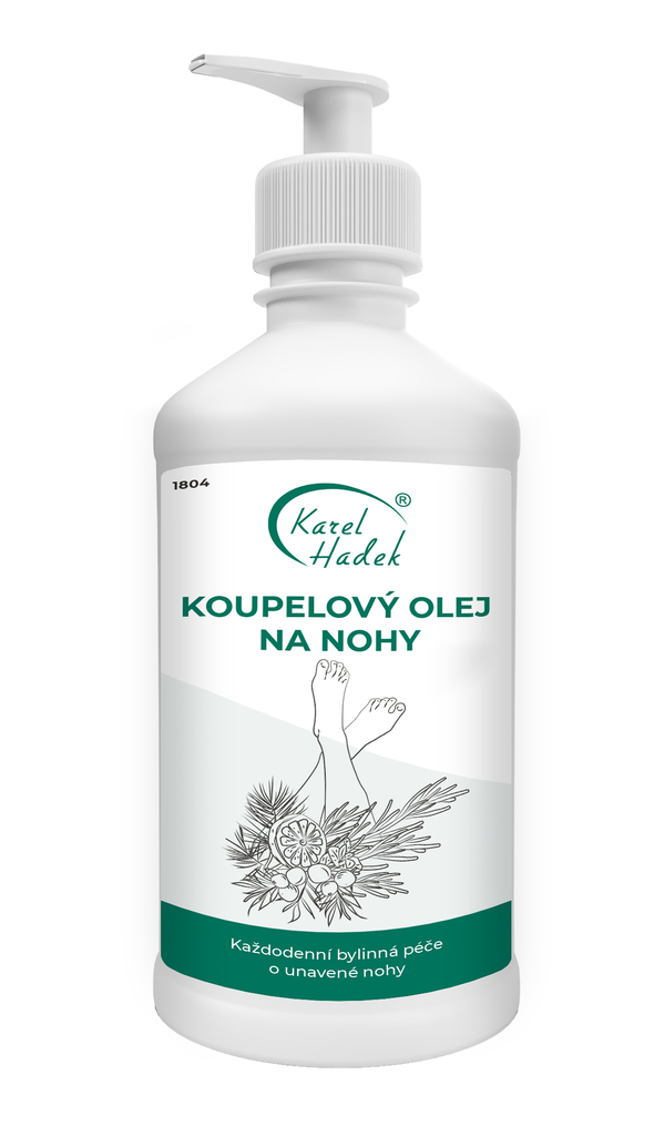 KOUPELOVÝ OLEJ NA NOHY 500 ml
