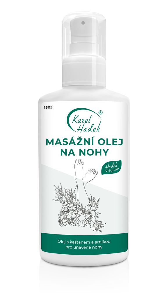 MASÁŽNÍ OLEJ NA NOHY 100 ml