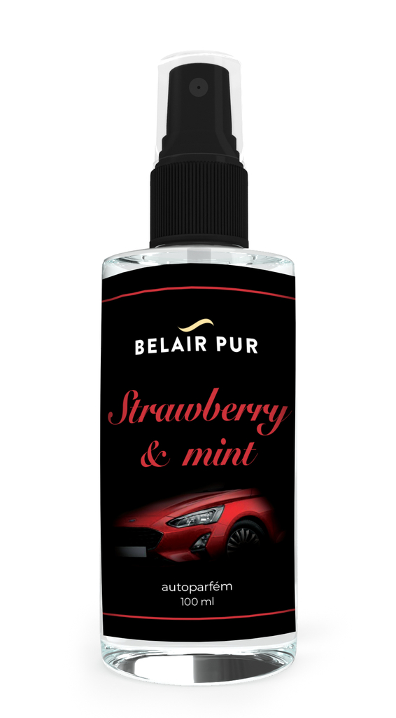 Autoparfém JAHODA & MÁTA - 100 ml