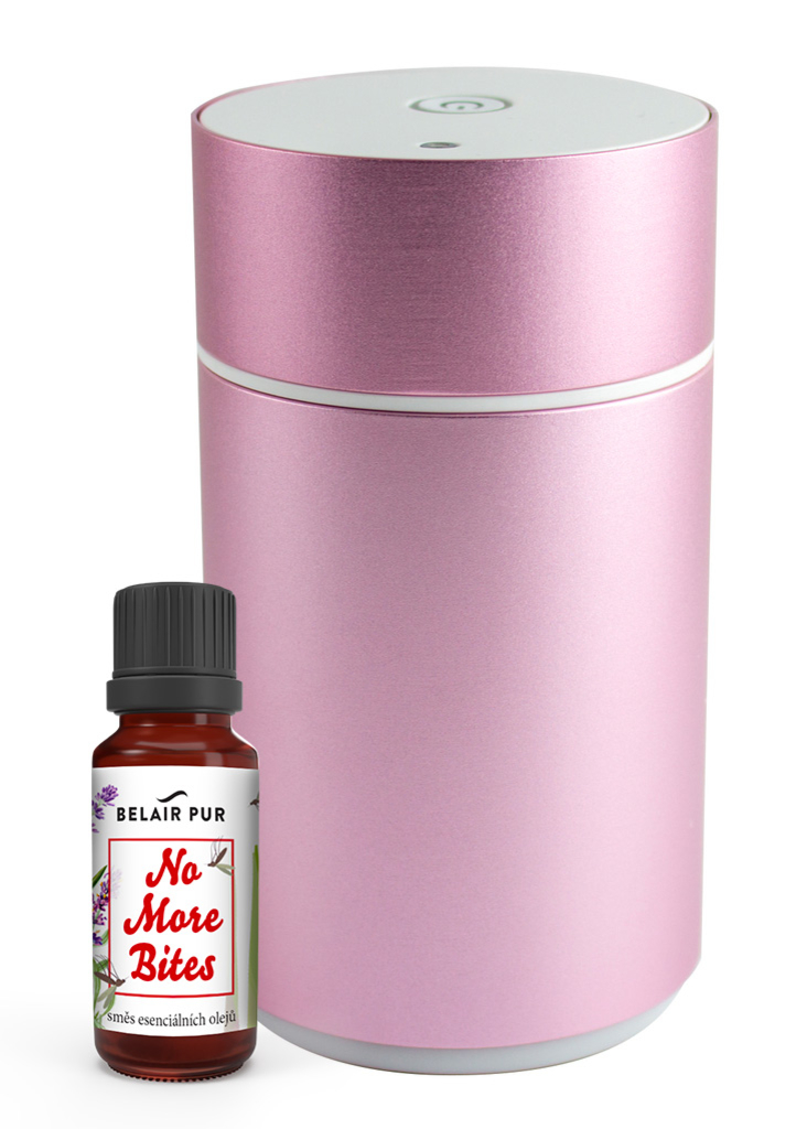 AROMA NEBULIZÉR RŮŽOVÝ + 10 ml směsi NoMoreBites