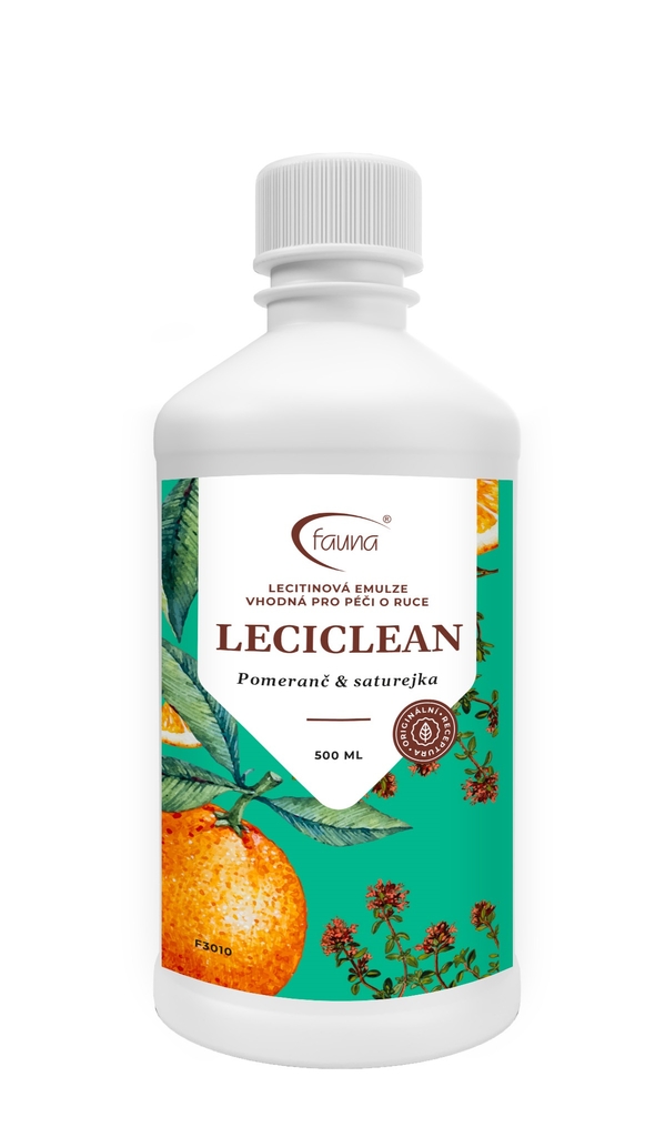 Lecitinová emulze pro péči o ruce LECICLEAN 500 ml