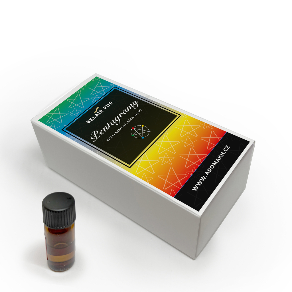 PENTAGRAMY Směsi esenciálních olejů 5x1 ml