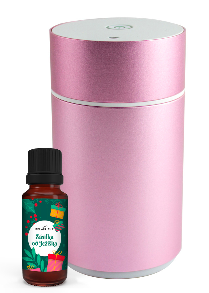 AROMA NEBULIZÉR RŮŽOVÝ a Zásilka od Ježíška