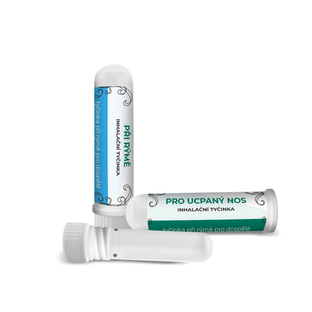 Inhalační tyčinky při rýmě pro dospělé