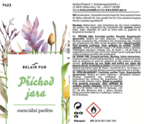 PŘÍCHOD JARA Esenciální parfém 30 ml