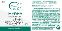Esenciální olej MYRHA - 10 ml