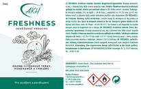 Aroma osvěžovač vzduchu FRESHNESS - 100 ml