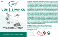 Aroma osvěžovač vzduchu VŮNĚ SPÁNKU - 100 ml