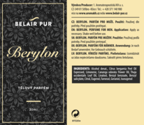 Esenciální parfém BERYLON - 30 ml