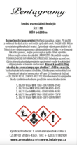 PENTAGRAMY Směsi esenciálních olejů 5x1 ml