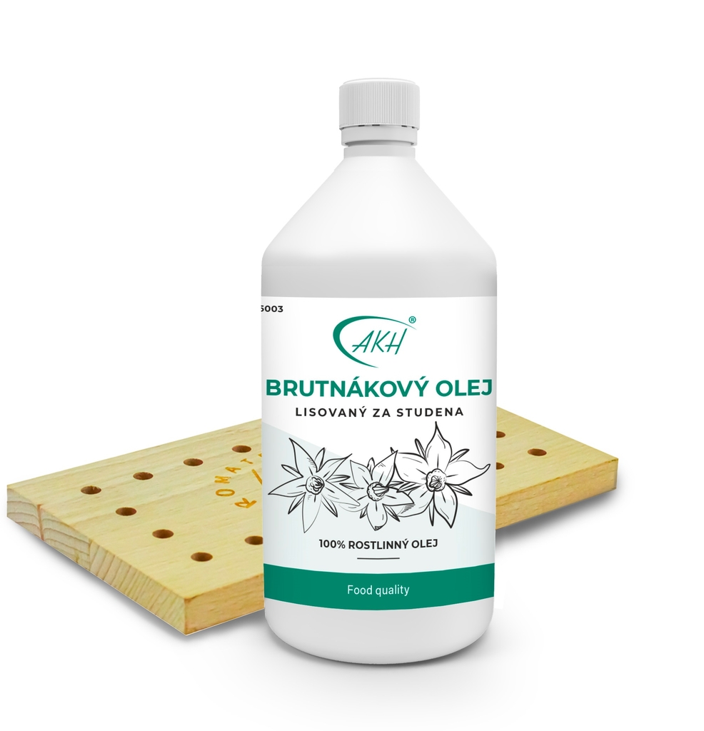 Za studena lisovaný BRUTNÁKOVÝ OLEJ - 215 ml