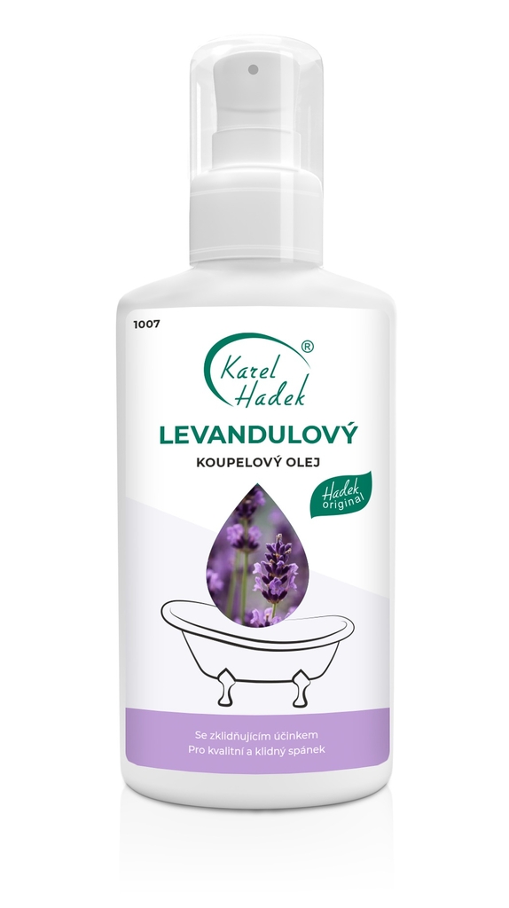 LEVANDULOVÝ koupelový olej 100 ml AKCE