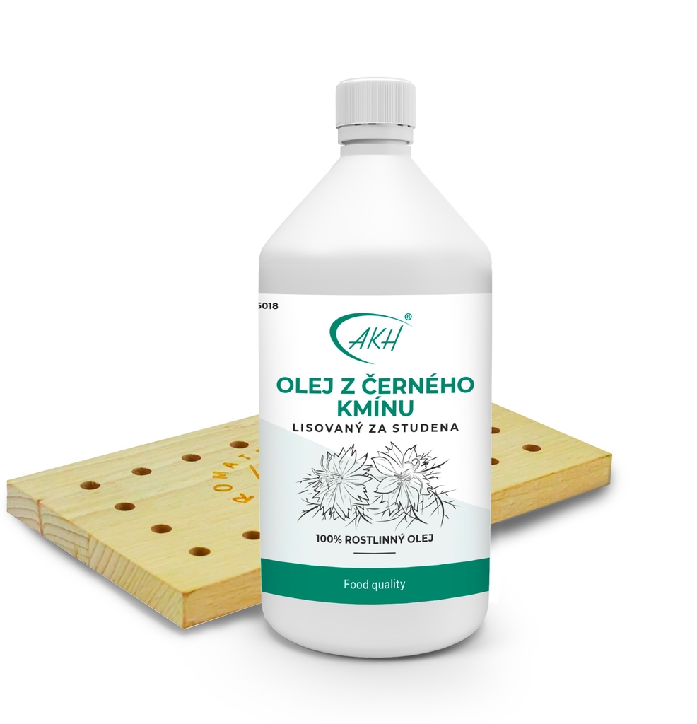 Za studena lisovaný OLEJ Z ČERNÉHO KMÍNU - 215 ml