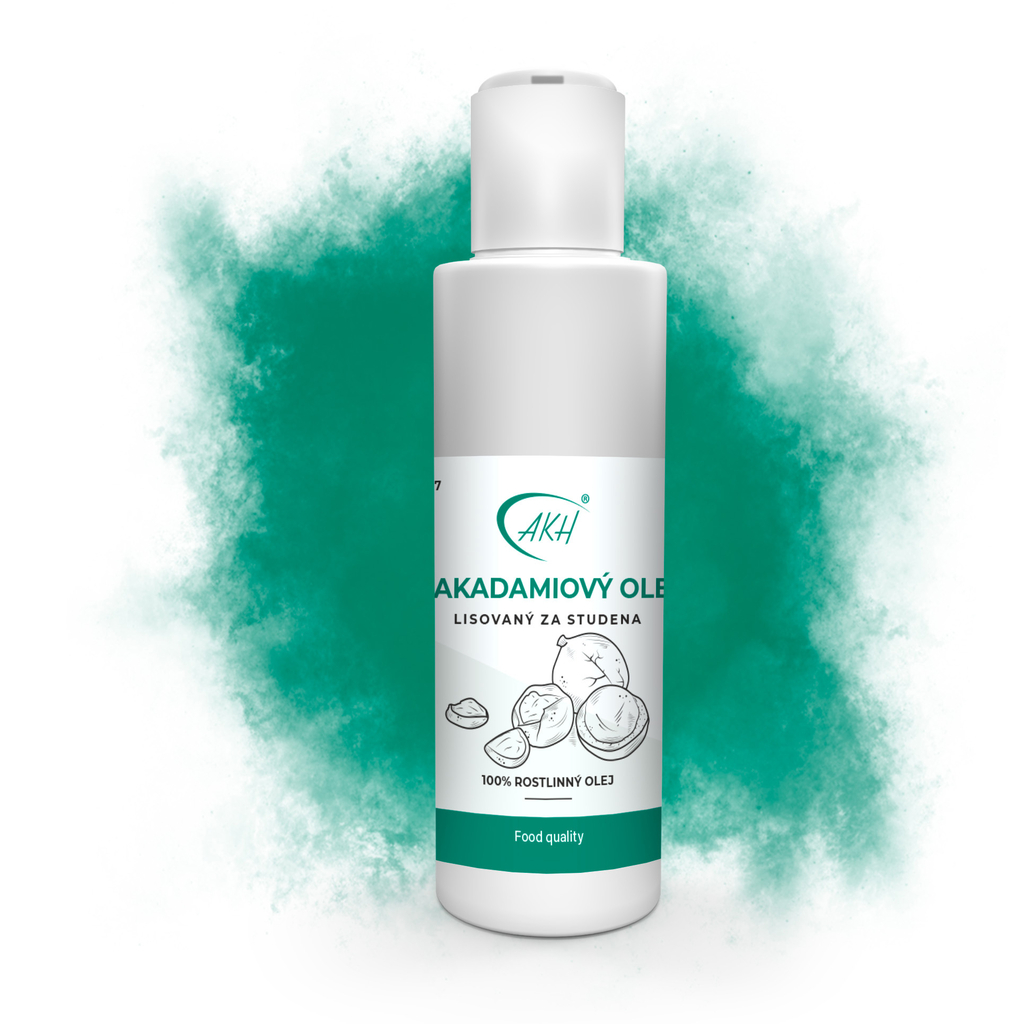 Za studena lisovaný MAKADAMIOVÝ OLEJ - 200 ml